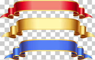 University of Mumbai Chaitya Bhoomi Ambedkar Jayanti Jai Bhim Dalit, Large Transparent Red Gold Blue Banners , three assorted-color ribbons PNG clipart