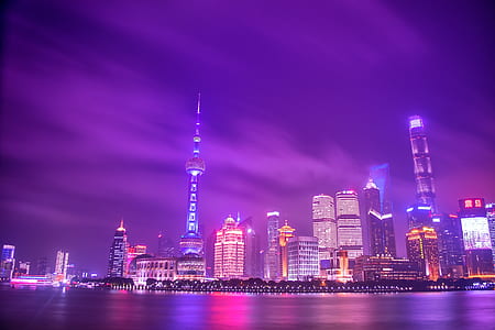 urban city at night time thumbnail