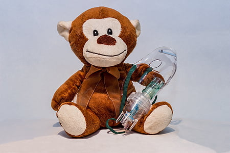 brown monkey plush toy thumbnail