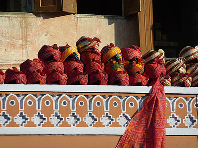 photography of assorted-color turban lot thumbnail