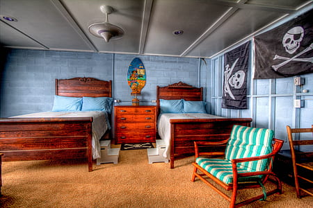 brown wooden bedroom furniture set thumbnail