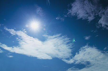 blue sky at daytime thumbnail