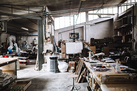 Venini glass factory and museum on the islands of Murano, Italy thumbnail