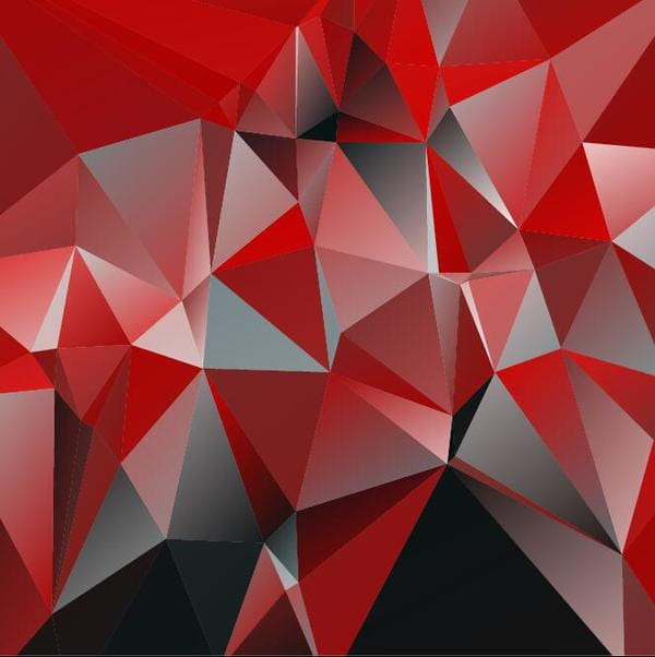 Polygon embossment backgrounds vector 04 eps file