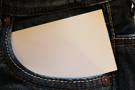 white card in pocket thumbnail