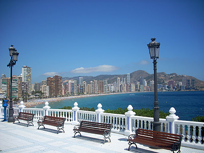 Benidorm skyline in Spain thumbnail