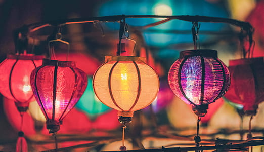 Shallow Focus Photography of Lanterns thumbnail