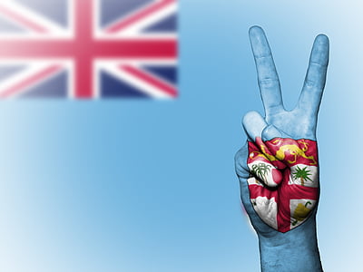 peace hand sign thumbnail