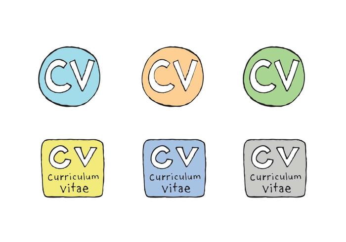 Free Curriculum Vitae Vector Series ai file
