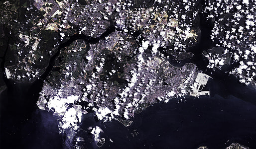 Satellite image of Singapore thumbnail