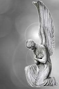gray angel illustration thumbnail