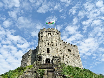 brown castle under blue sky thumbnail