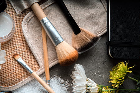 Makeup Brushes Close-up Photo thumbnail