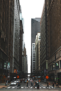 people walking on pedestrian road thumbnail