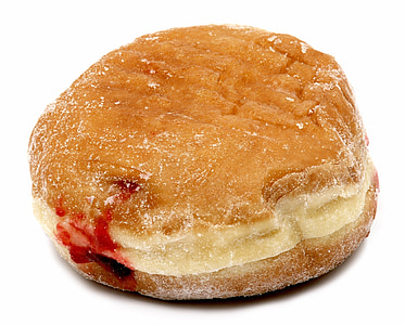 Bavarian strawberry doughnut thumbnail