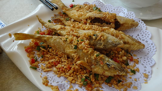 fried fish on plate thumbnail
