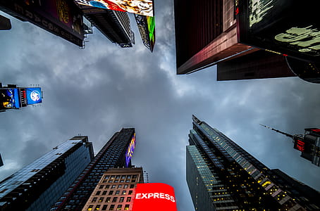 low angle photo of high rise buildings thumbnail