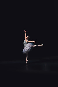 ballerina pointing her hand upward thumbnail