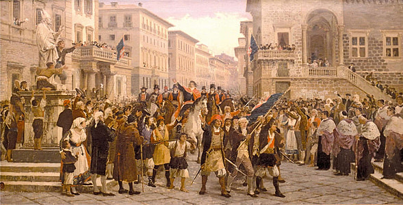 Giovanni Maria Angioy, the Emissary of the Viceroy enters Sassari, Italy thumbnail