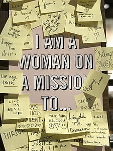 I Am A Woman On A Mission To text thumbnail