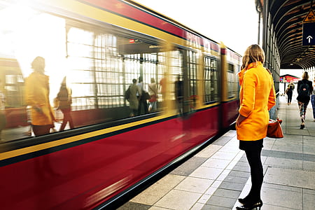 people, woman, girl, train thumbnail