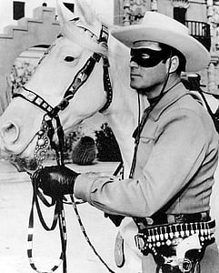 grayscale photo of man beside horse thumbnail