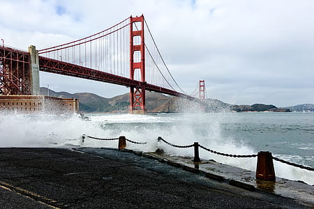 Architectural Photography of Golden Gate Bridge, San Francisco thumbnail