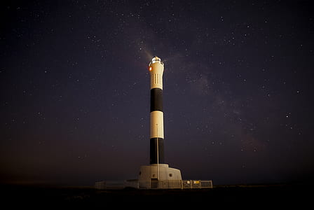white and black lighthouse thumbnail