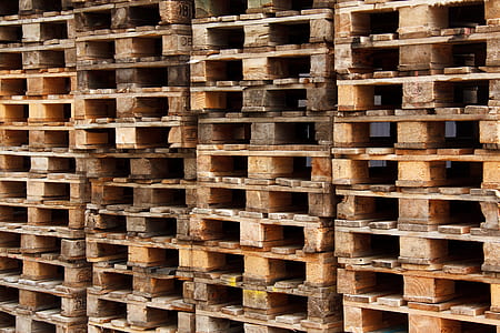 stack of brown pallets thumbnail
