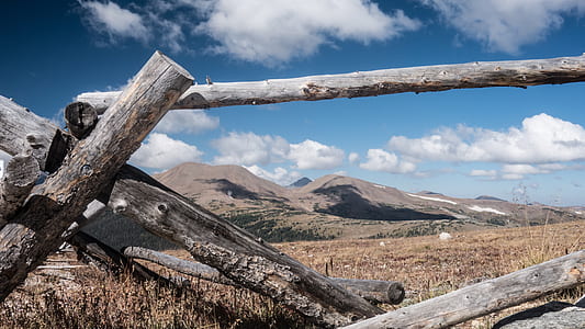 low angle photography of mountain during daytime thumbnail