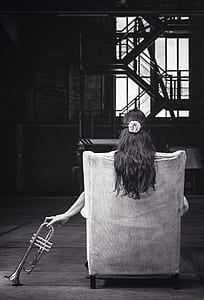 woman sitting on chair thumbnail