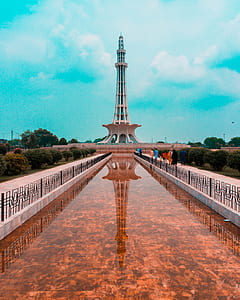 architectural photography of concrete tower thumbnail