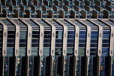 brown and blue high-rise building thumbnail