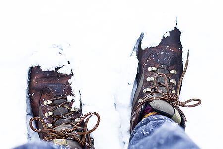 man standing on snow thumbnail