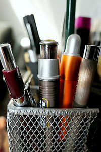 assorted-color pens on basket thumbnail