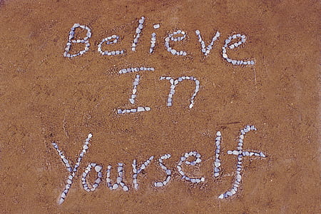 Believe in yourself motivational quote thumbnail