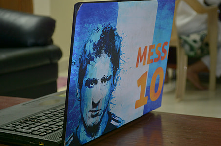 laptop computer on top of table thumbnail