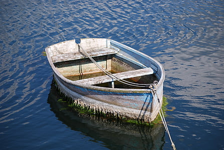 brown boat on body of water during daytime thumbnail