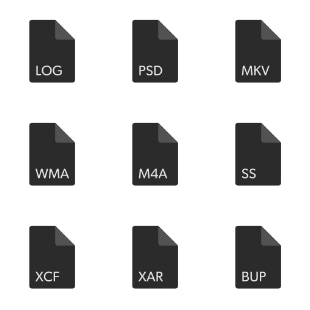 Lexter Flat ColorFull (file formats) svg vector icon sets