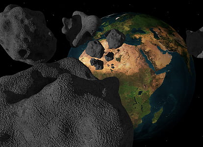 green, brown, and blue Earth planet thumbnail