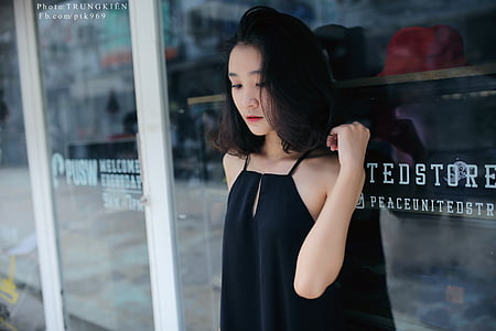 woman leaning glass thumbnail