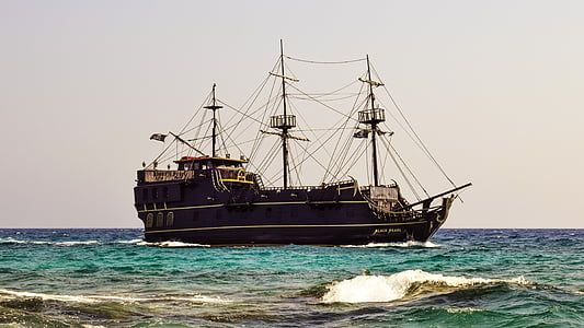 brown galleon ship thumbnail