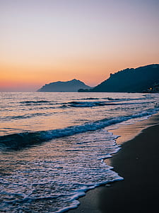 water waves in seashore thumbnail