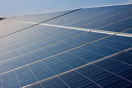 photo of black solar panels thumbnail