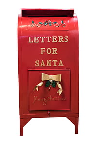 red Letters for Santa mailbox thumbnail
