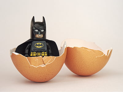 LEGO batman with brown egg thumbnail