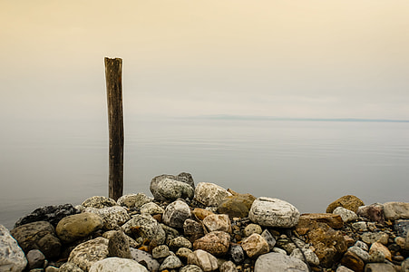 brown stone stacked together thumbnail