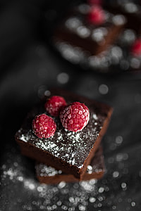 GLUTEN-FREE, RED BEAN BROWNIE WITH PEANUT BUTTER thumbnail