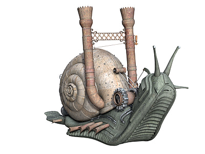 Giant Steam Punk Snail thumbnail