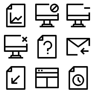 Essential Part 4 svg vector icon sets